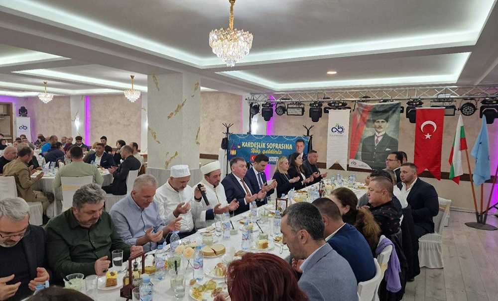 Çorlu Belediyesi, Bulgaristan'da Kardeşlik Sofrası Kurdu