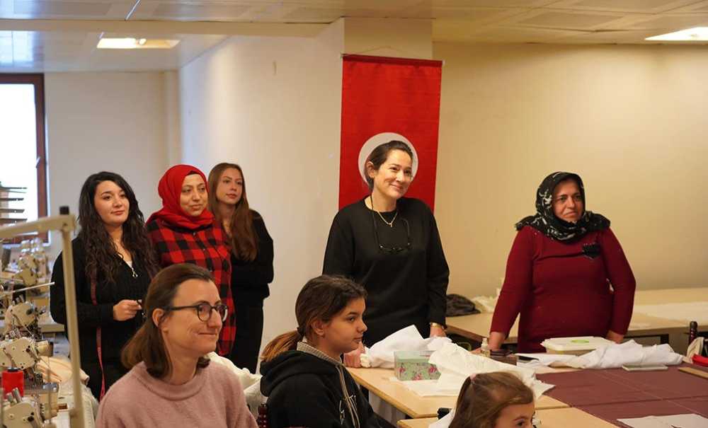 Çorlu Belediyesi Kadınlara Mesleki Eğitim Desteği Veriyor