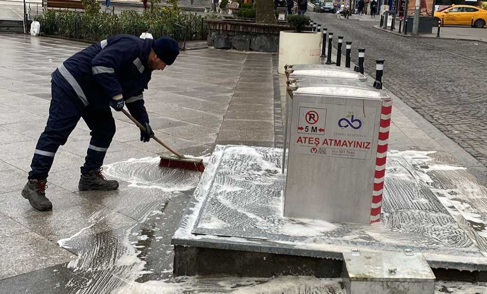 Çorlu Belediyesi Temizlik İşleri Müdürlüğü 3 Ayda 22 Bin Ton Çöp Topladı