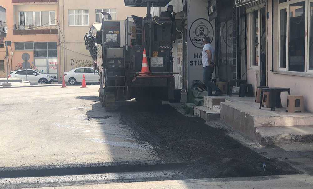 Çorlu Belediyesi Yama Yaptı