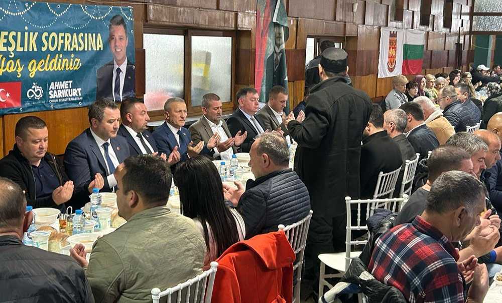 Çorlu Belediyesi'nden Bulgaristan'da Gönül Sofraları