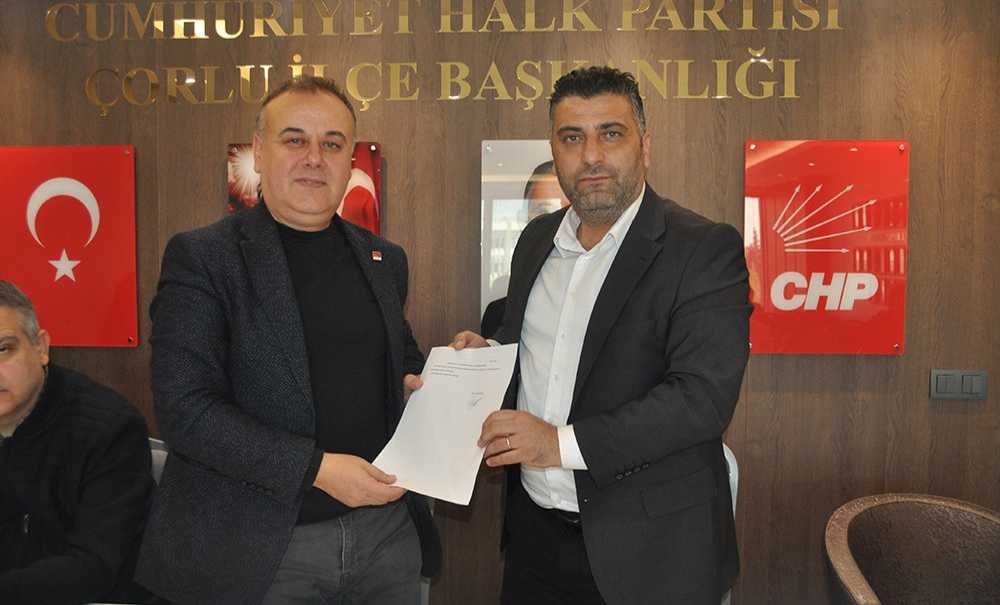 Çorlu Cem Vakfı Başkanı Oldu, Partisindeki Görevinden İstifa Etti