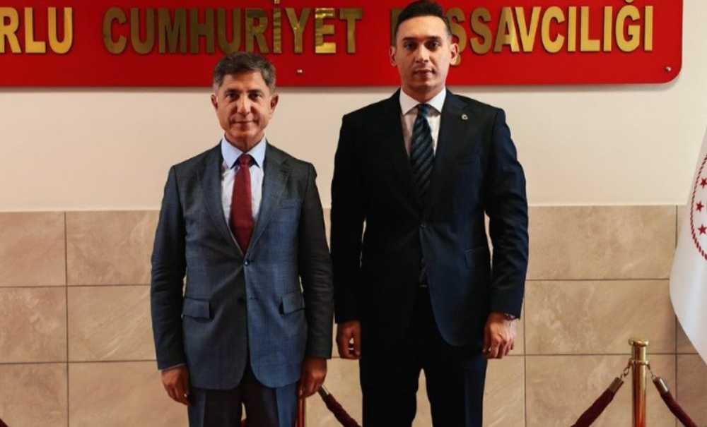 Çorlu Cumhuriyet Başsavcısı Burak Özer Göreve Başladı