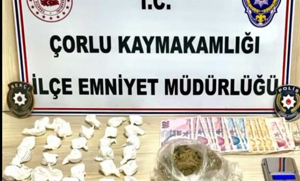Çorlu Emniyeti Zehir Tacirlerine Göz Açtırmadı