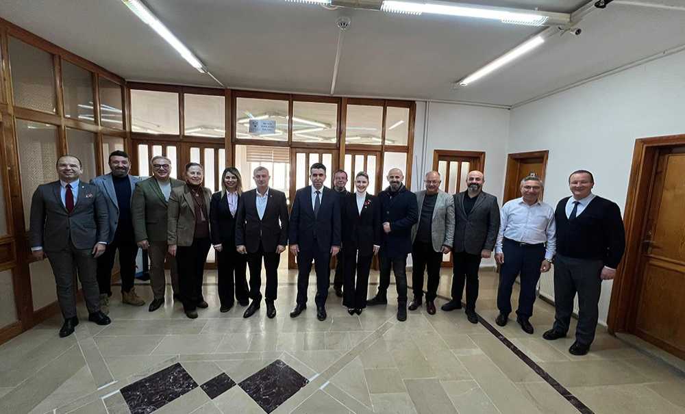 Çorlu Kaymakamı Murat Eren'den Kent Konseyine İadeyi Ziyaret