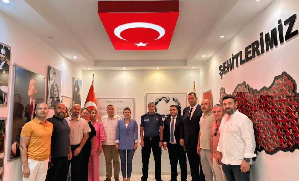 Çorlu Kent Konseyi'nden Emniyet Müdürü İlhan Özdemir'e Ziyaret