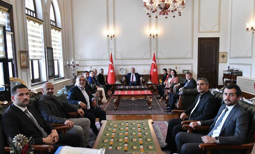 Çorlu Kent Konseyi'nden Vali Soytürk'e Ziyaret