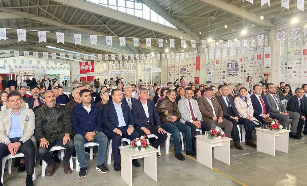 Çorlu Kitap Fuarı Açıldı