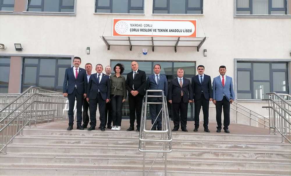 Çorlu Mta Lisesi'ne Önemli Ziyaret