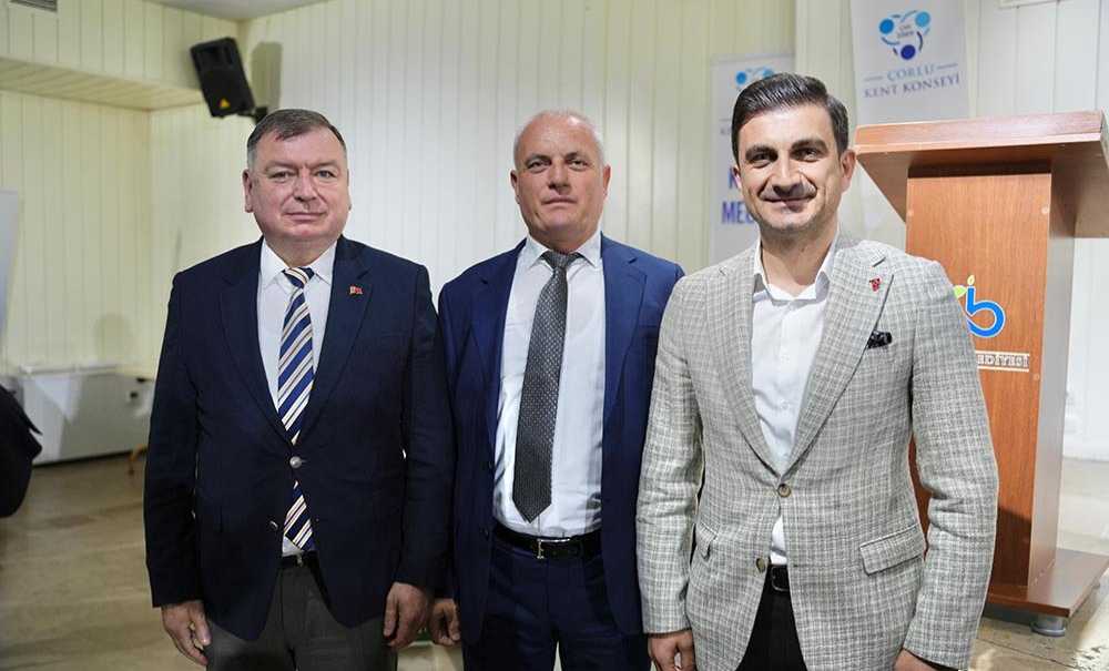 Çorlu Muhtarlar Derneği'nde Yeni Başkan İlker Soydan Oldu