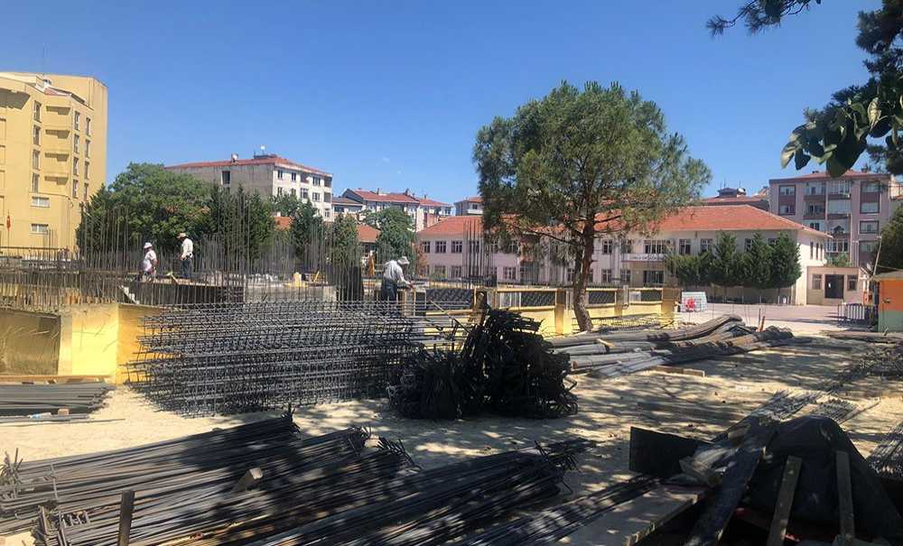 Çorlu Ortaokulu Hızla Yükseliyor