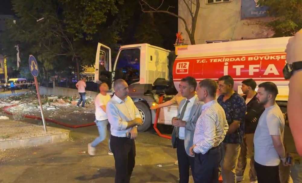 Çorlu Patlamayla Sarsıldı
