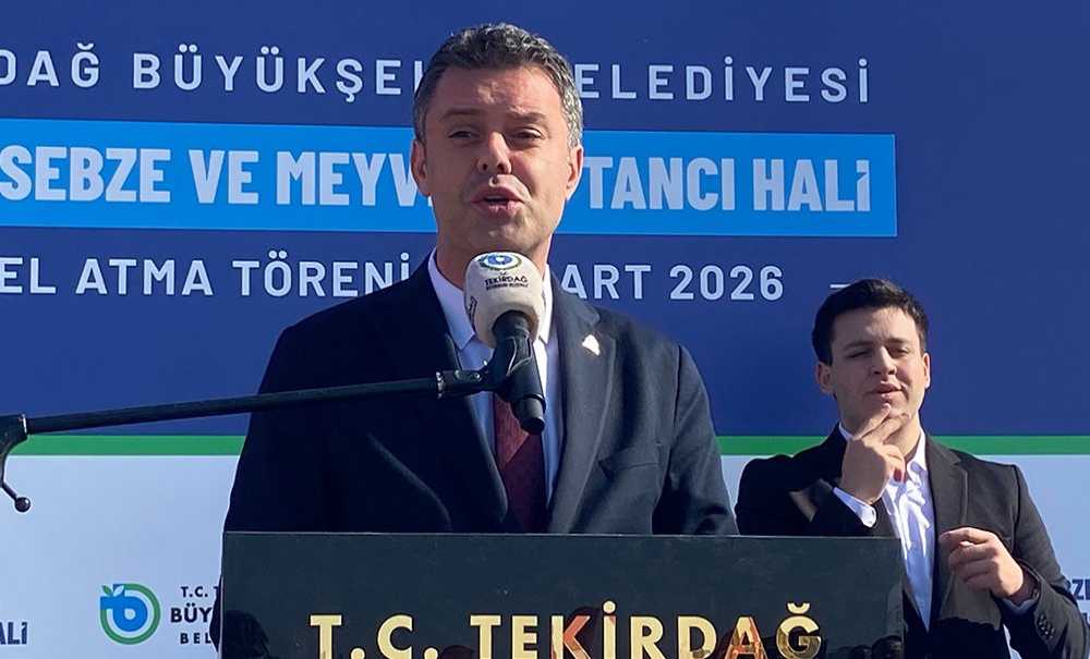 Çorlu Sebze Hali İçin Temel Atma Töreni