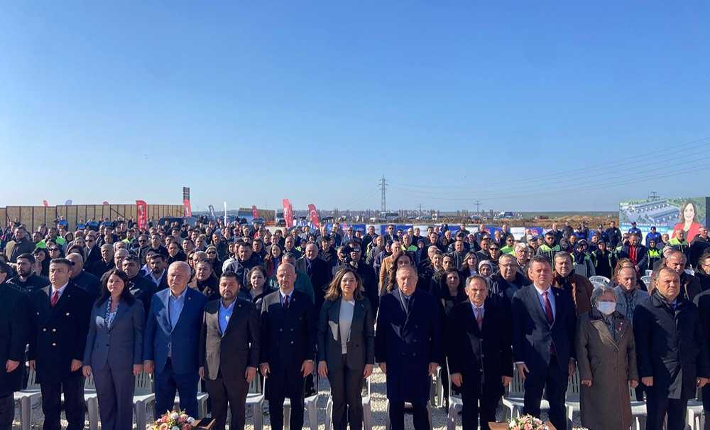 Çorlu Sebze Hali İçin Temel Atma Töreni