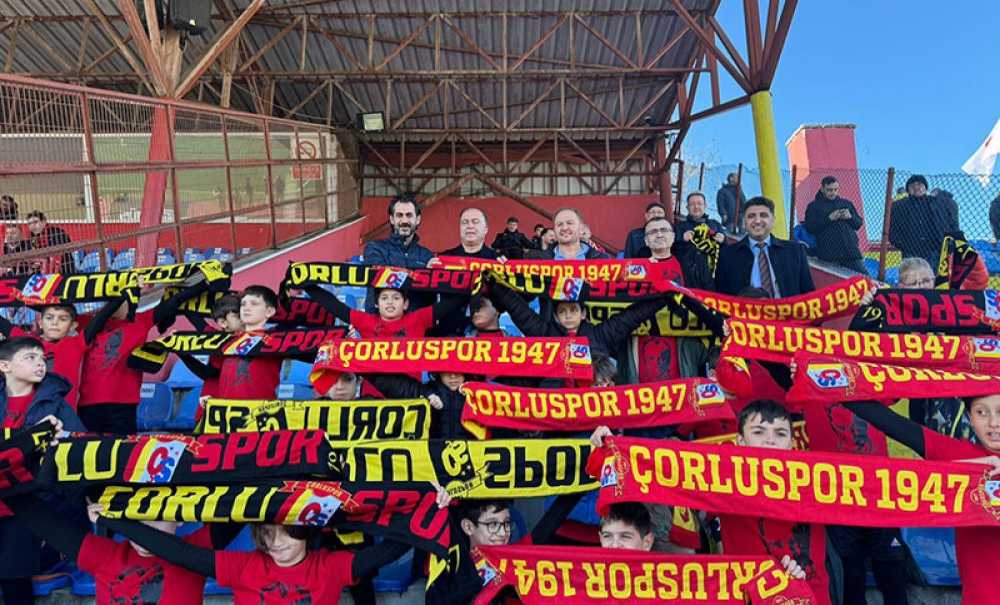 Çorlu Şehit Hamza Çavuş İlkokulu Öğrencileri Türkiye Kupası Heyecanına Ortak Oldu