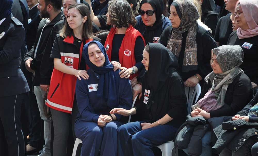Çorlu Şehi̇tleri̇ne Veda Etti̇