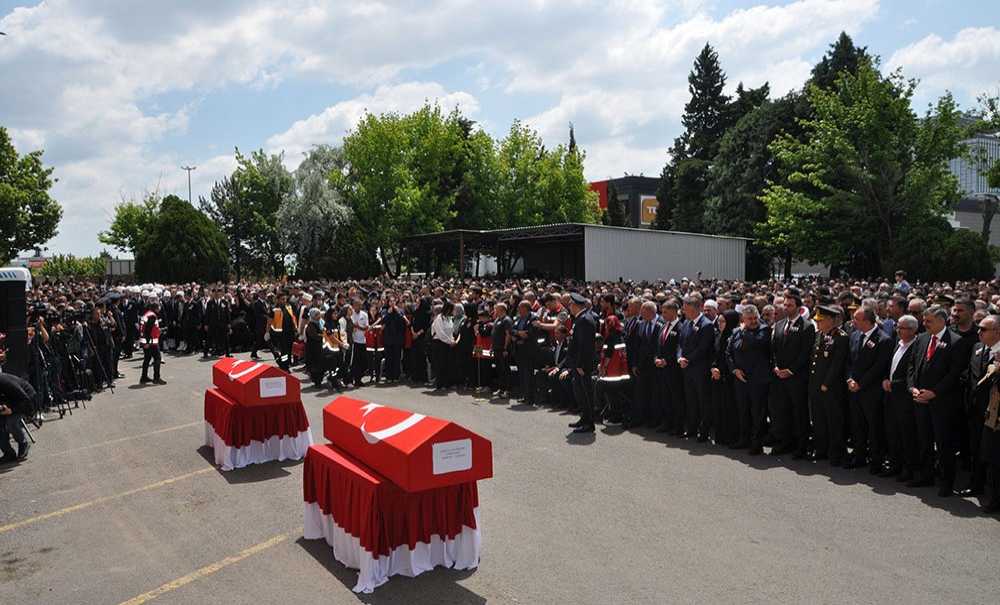 Çorlu Şehi̇tleri̇ne Veda Etti̇