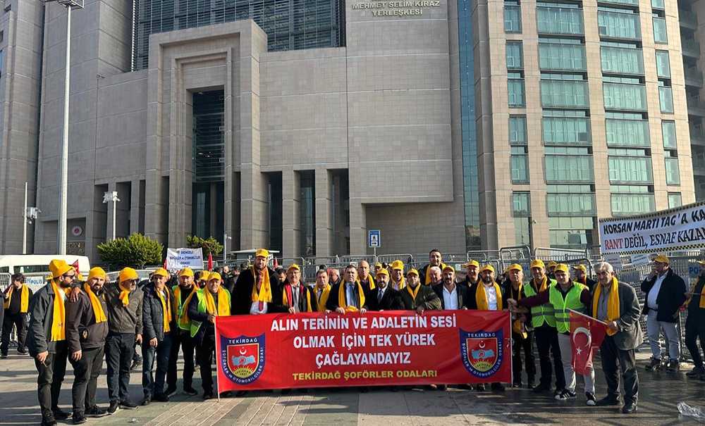 Çorlu Şoförler Odası Taksici Esnafının Yanında
