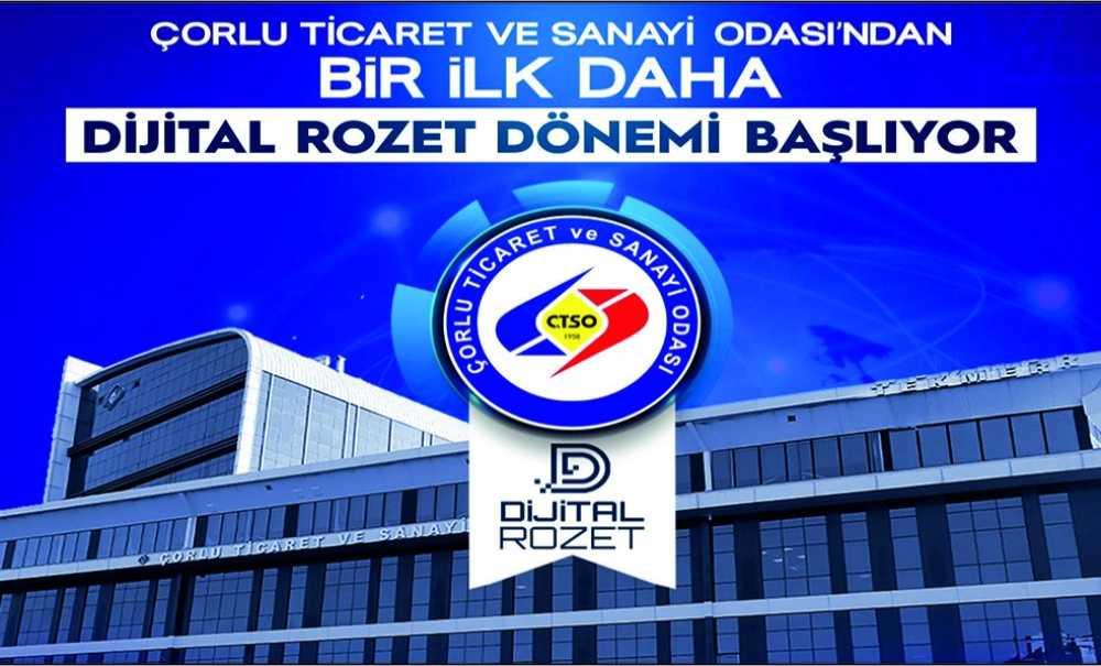 Çorlu Tso'dan Bir İlk Dijital Rozet Dönemi Başladı