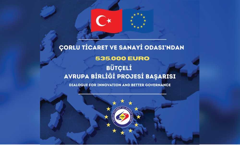 Çorlu Tso'dan Proje Başarısı