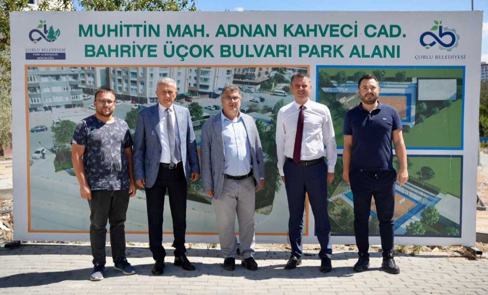 Çorlu Yeni Parklarla Daha Da Güzelleşecek