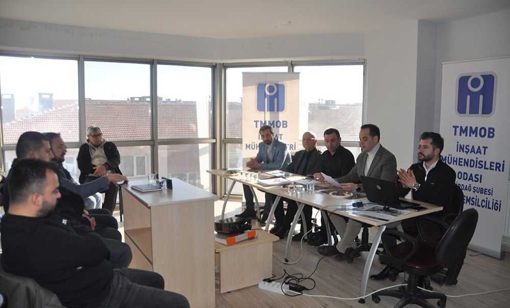 Çorlu'da 25 Bin Binanın 4 Bin 500'Ü Yüksek Riskli!