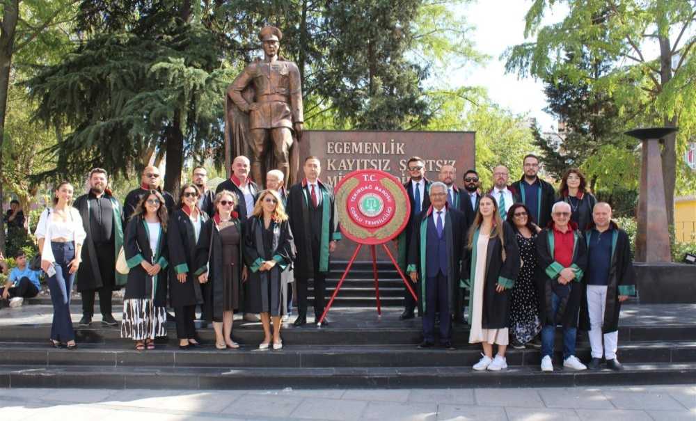 Çorlu'da Adli Yıl Törenle Açıldı