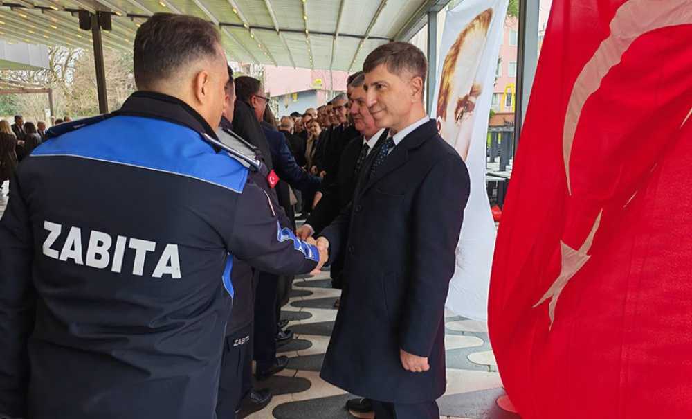 Çorlu'da Bayramlaşma Töreni Düzenlendi