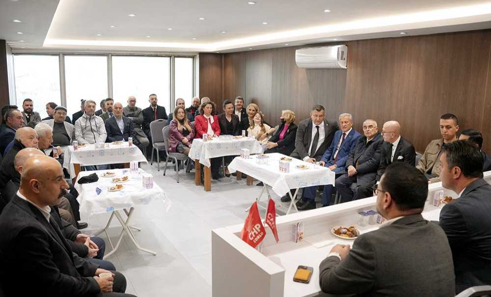 Çorlu'da Bayramlaşma Töreni Düzenlendi