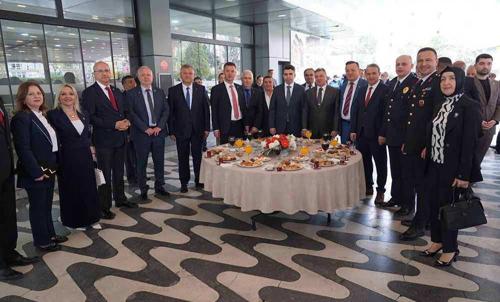 Çorlu'da Bayramlaşma Töreni Düzenlendi