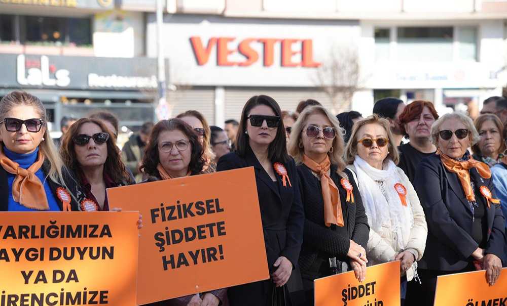 Çorlu'da Kadına Şiddete ‘Dur' Denildi