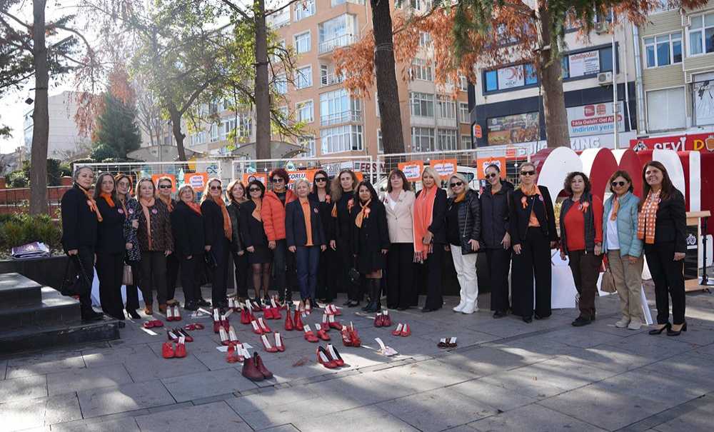 Çorlu'da Kadına Şiddete ‘Dur' Denildi
