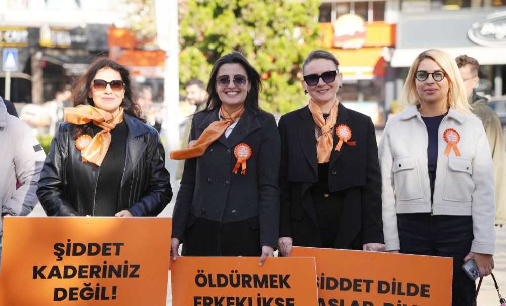 Çorlu'da Kadına Şiddete ‘Dur' Denildi