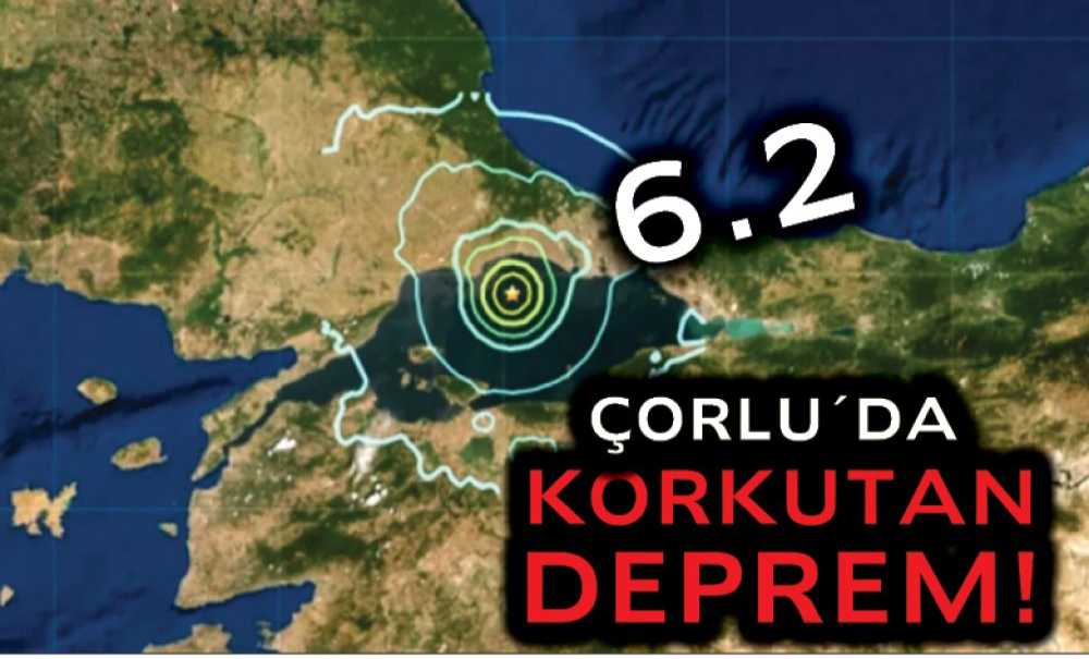 Çorlu'da Korkutan Deprem