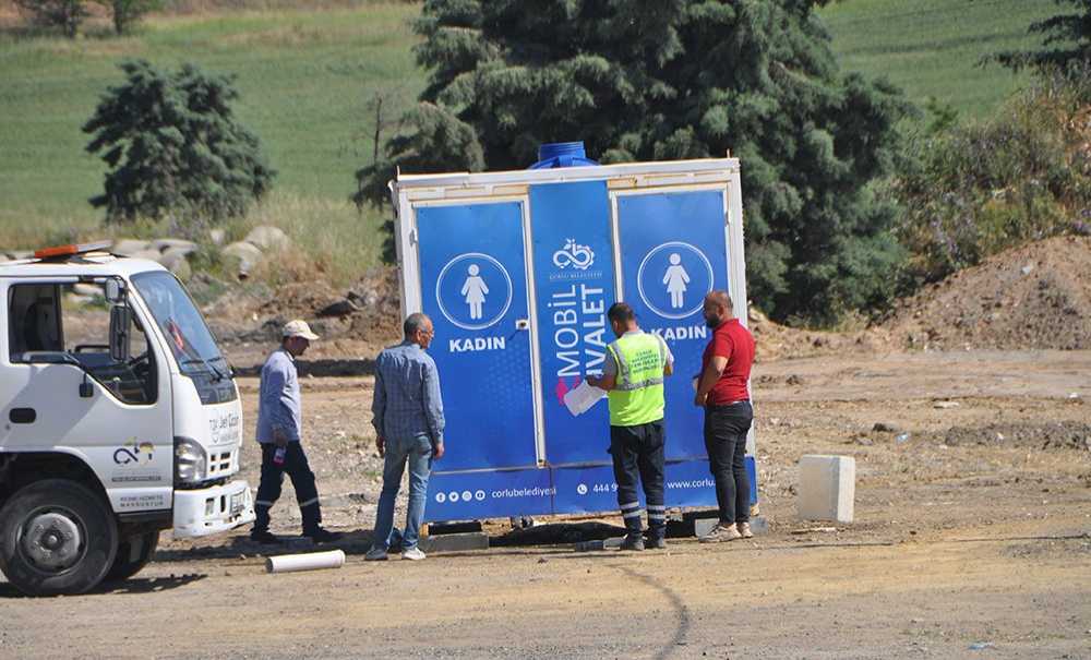 Çorlu'da Kurban Pazarı Açıldı