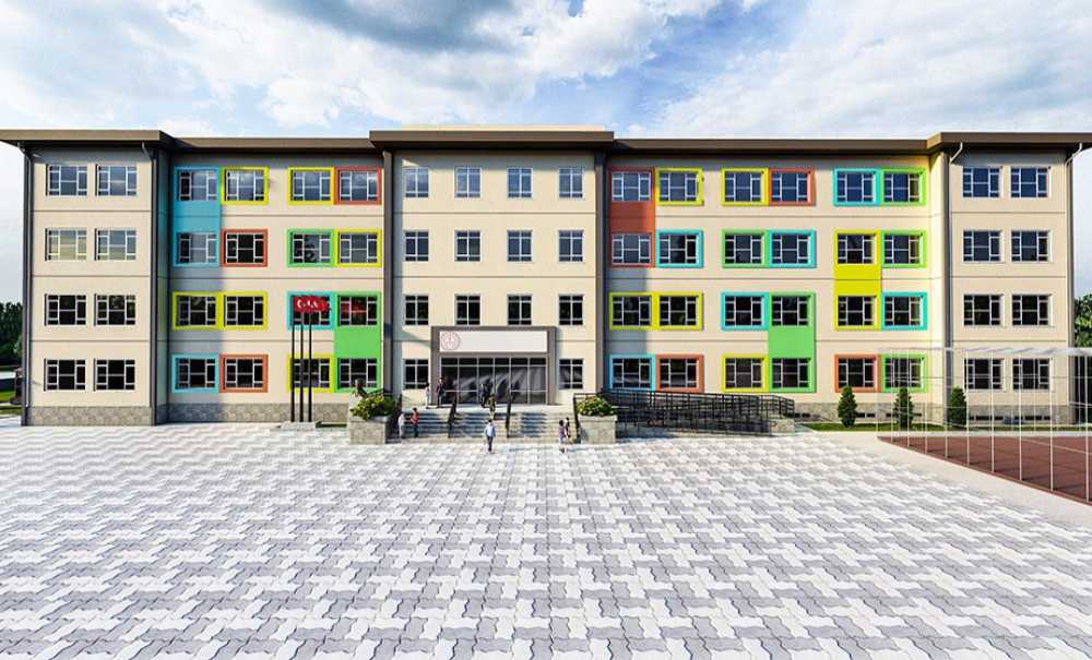 Çorlu'da Okullar Bir Bir Yenilendi