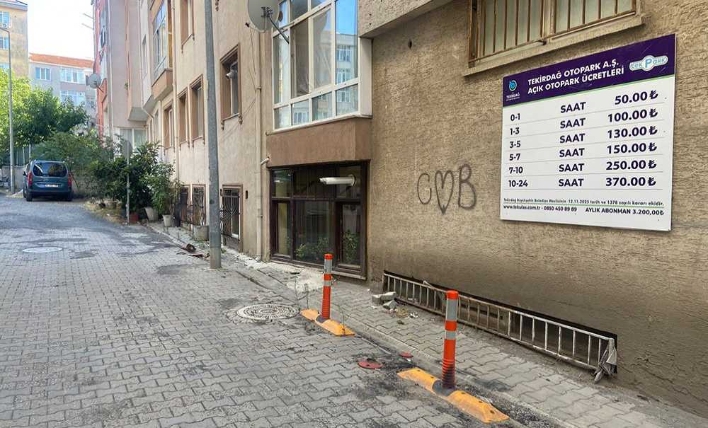 Çorlu'da Otopark Çilesi