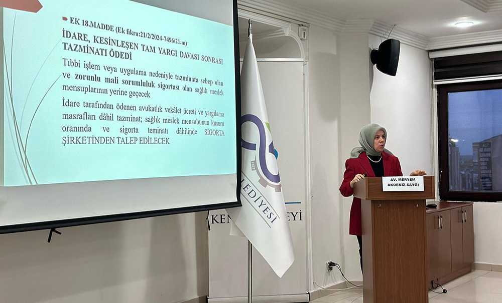 Çorlu'da Sağlık Hukuku Paneli Düzenlendi