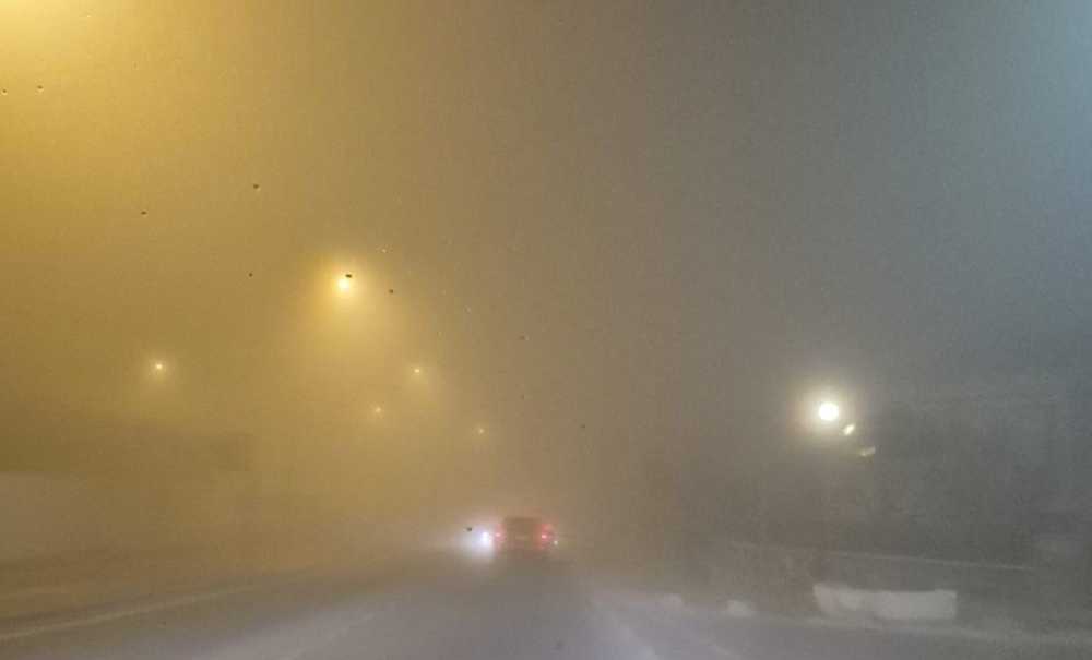 Çorlu'da Sis Etkili Oldu