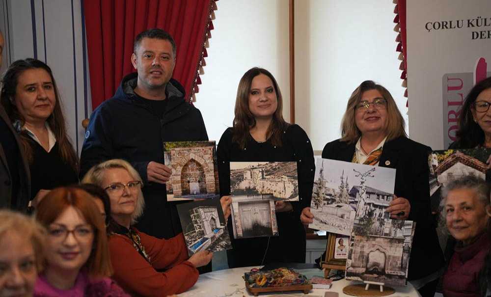 Çorlu'da Tarihî Çeşmeler Sanatla Hayat Buluyor