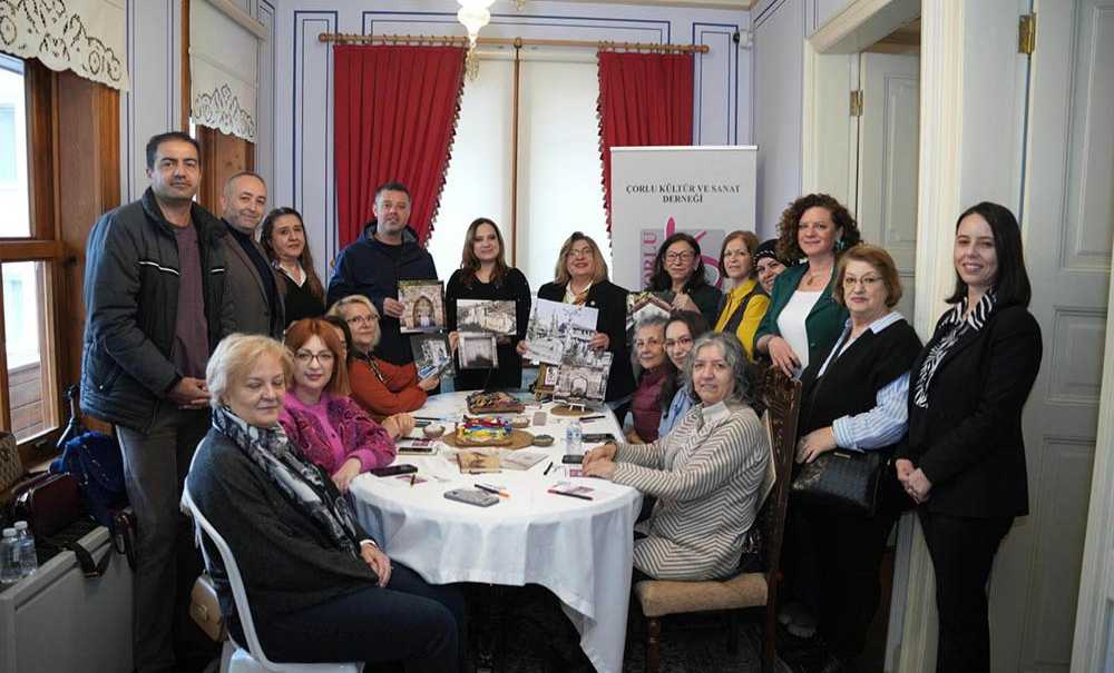 Çorlu'da Tarihî Çeşmeler Sanatla Hayat Buluyor