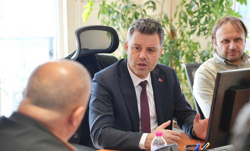 Çorlu'da Yol Konusu Masaya Yatırıldı