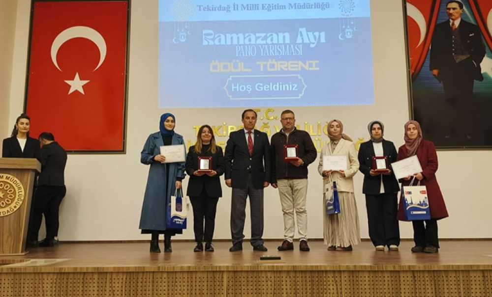 Çorlu'daki Okullar Ödüllendirildi