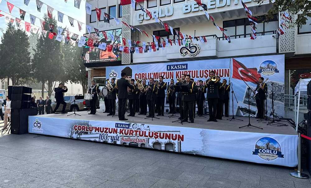 Çorlu'nun Kurtuluşu Coşkuyla Kutlandı
