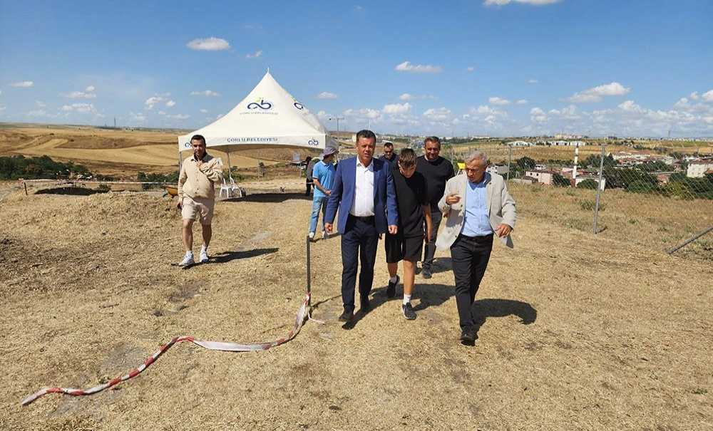 Çorlu'nun Tarihi İçin, İlk Kazma Vuruldu