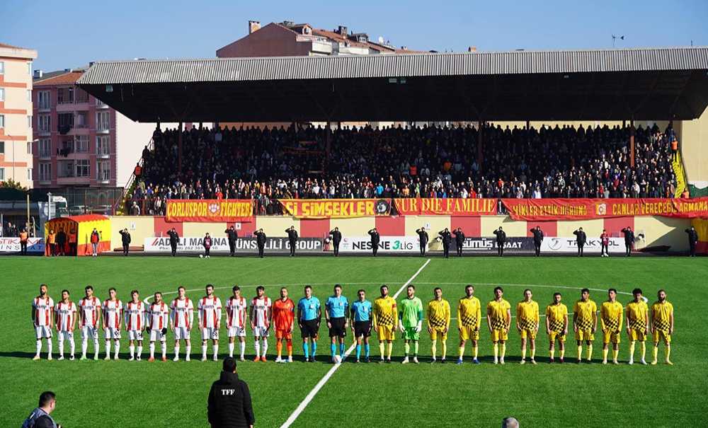 Çorluspor 1947 Takımı 3 Puanın Sahibi Oldu