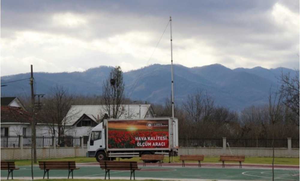 Çorlu'ya Hava Kirliliğini Ölçen Araç Geldi