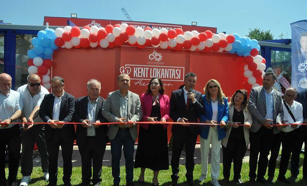 Çorlu'ya İlk Kent Lokantası Açıldı