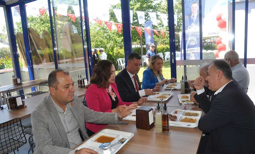 Çorlu'ya İlk Kent Lokantası Açıldı