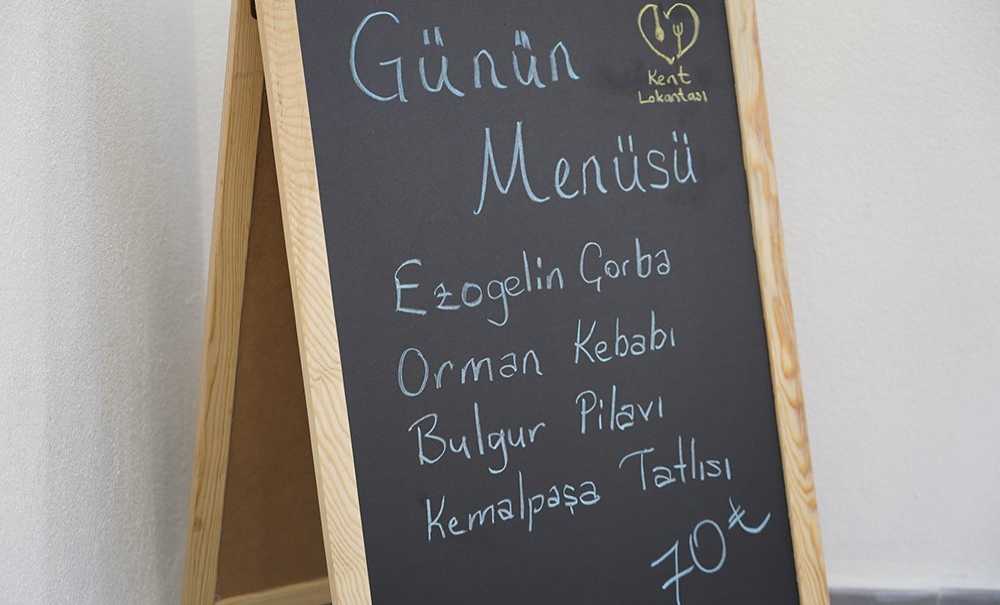 Çorlu'ya İlk Kent Lokantası Açıldı